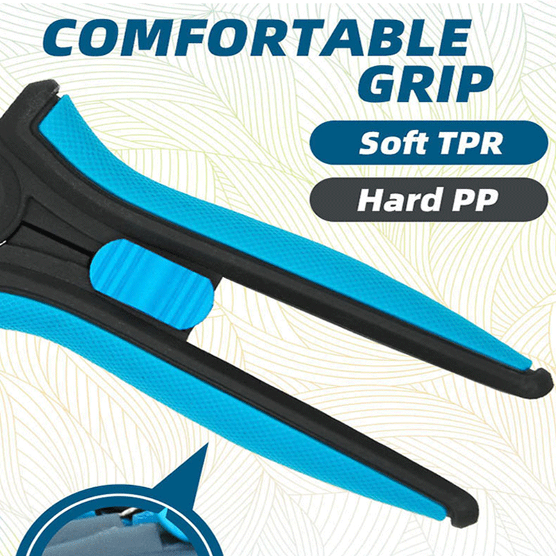 comfortable handle of hand pruner