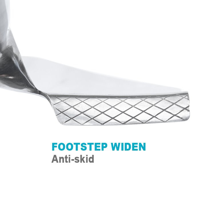 widen footstep shovel