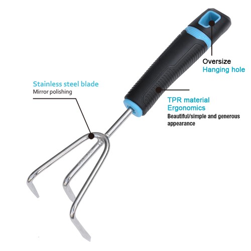 3tines stainless steel cultivator 3tines stainless steel cultivator