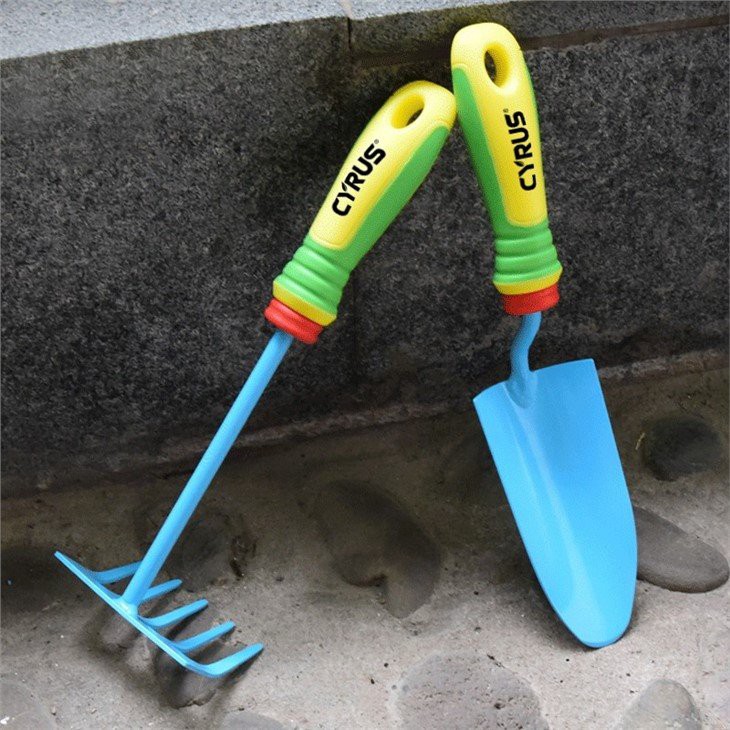 Childrens Garden Spade and Rake set