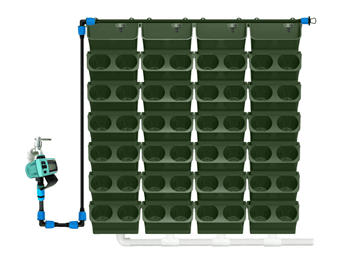 Vaso de flores que absorve água