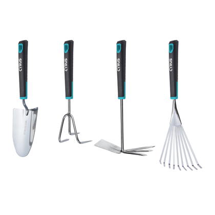 Ferramentas manuais de jardim em aço inoxidável